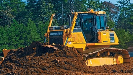 Komatsu has a new D65PX-18 that helps move mass quantities  for efficient material movement